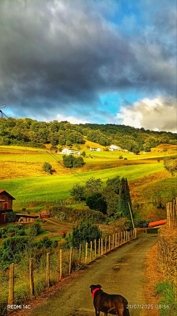 merveilleux paisage de lq v allèe d'Arneguy